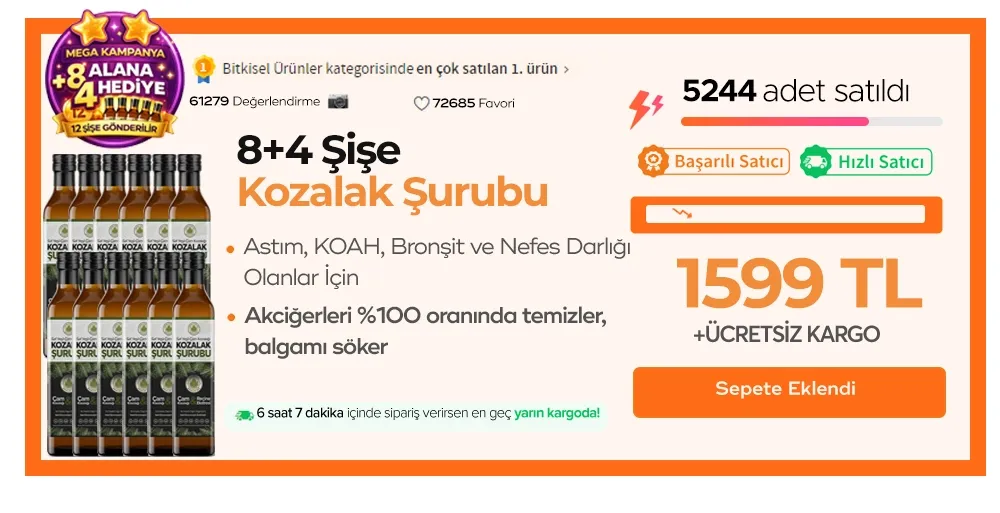 8+4 Şişe Kozalak Şurubu (12 şişe) (seçili)
